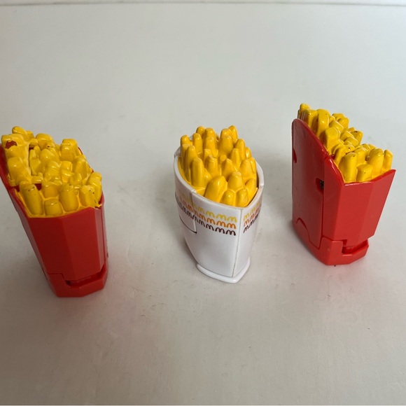 Vintage McDonald's French Fry Transformers Happy Meal Toys - Set of 3 - Picture 5 of 8